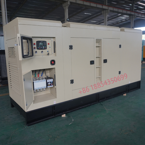 250KVA Silent Generator 200KW Enclosed With 6126ZLD Engine Self-Start For Factory Work Use 50hz/60hz