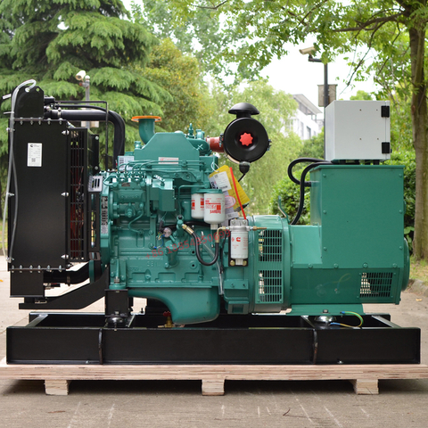 Electric Generator 50KW Cummins 4BTA3.9-G2 Four Cylinder Engine Self-Start Digital Controller Cheap Price Three Phase /Single Phase
