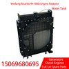 Weifang Weichai K4100D water tank assembly/radiator 30KW generator set full iron guard net host commonly used