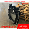 Weifang Weichai K4100D water tank assembly/radiator 30KW generator set full iron guard net host commonly used