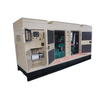 320KW Silent Diesel Generator With Cummins Engine Stamford Alternator Fuel Tank And Automatic Transfer Switch Three Phase