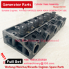 Cylinder Head Assembly For Weifang Ricardo K4100D K4100ZD Engine 30KW 40KW Diesel Generator With Valve Sets 